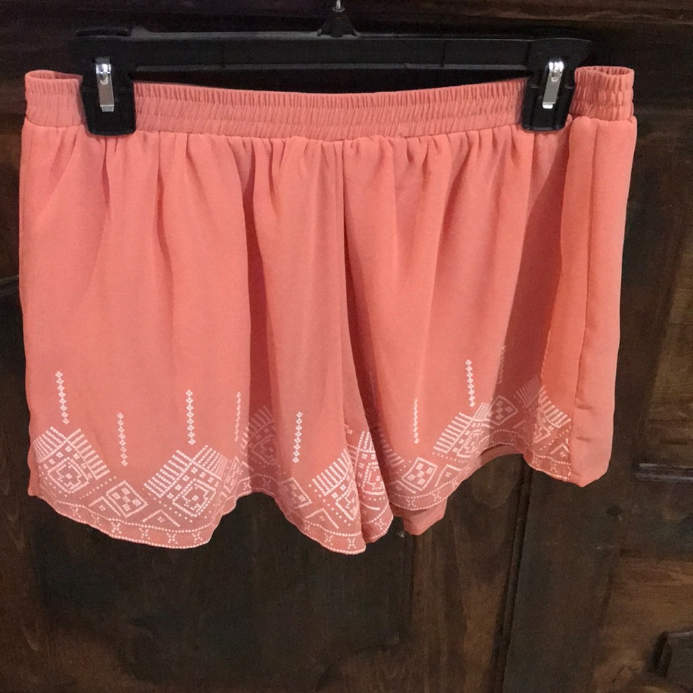 Summer Coral Shorts